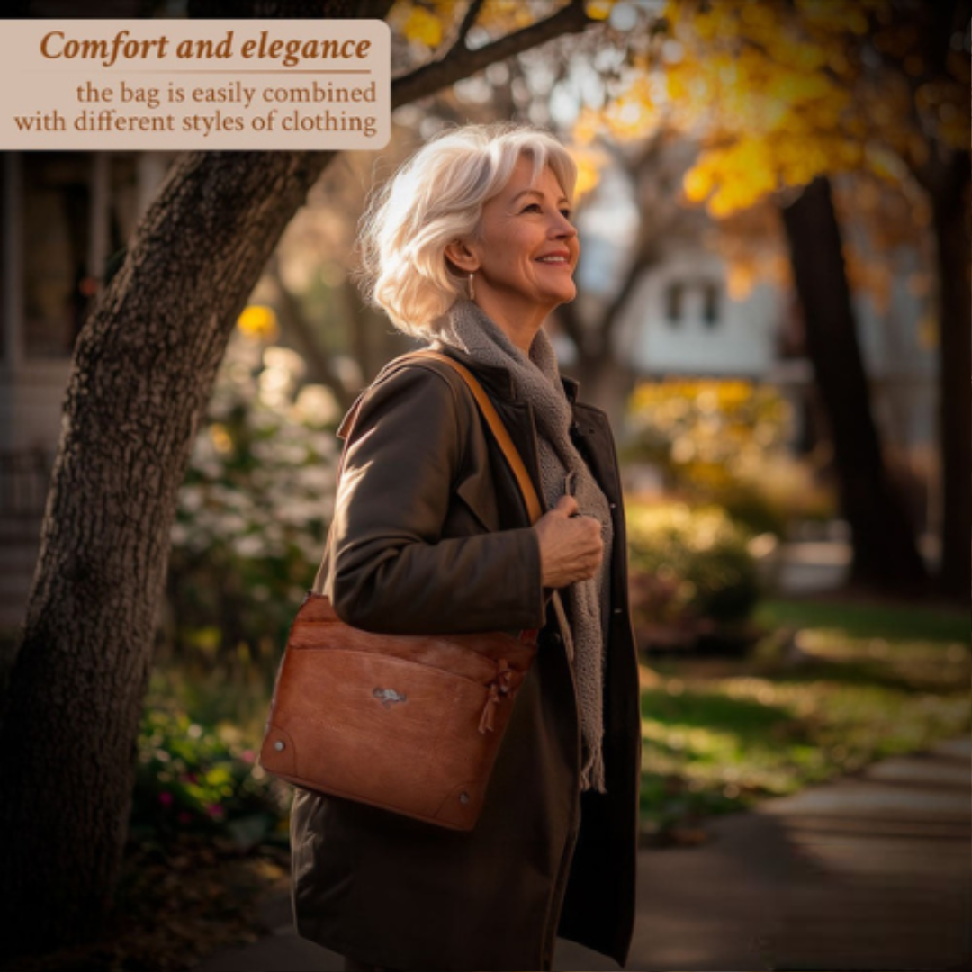 Judith | Classic Elegance Leather Handbag