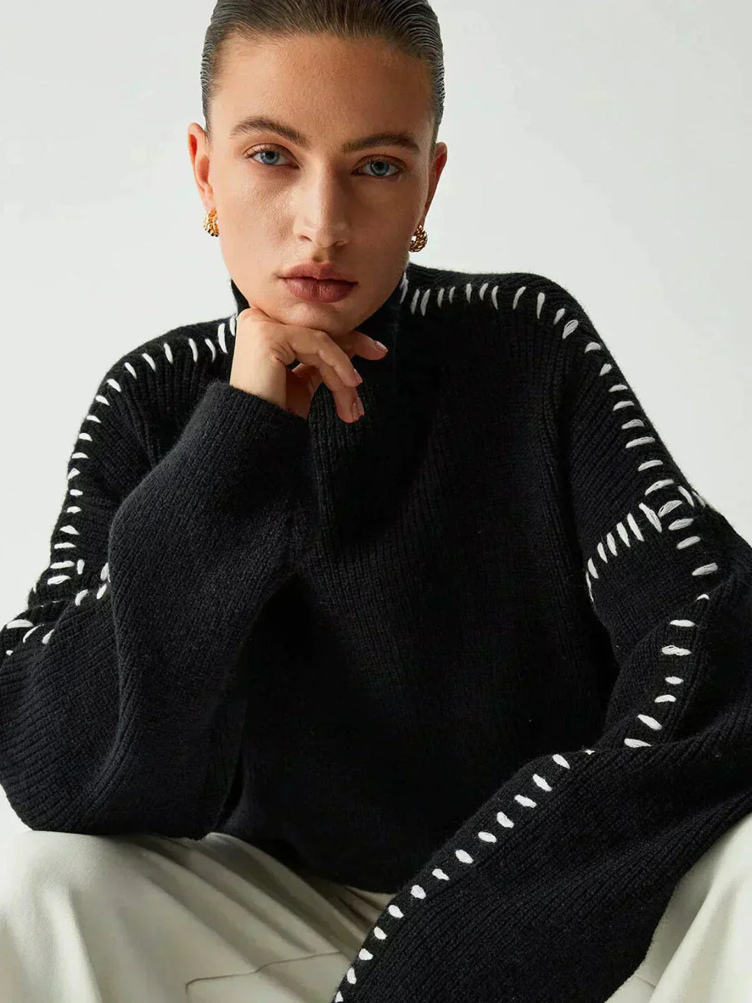 Nia | Cozy Knit Pullover