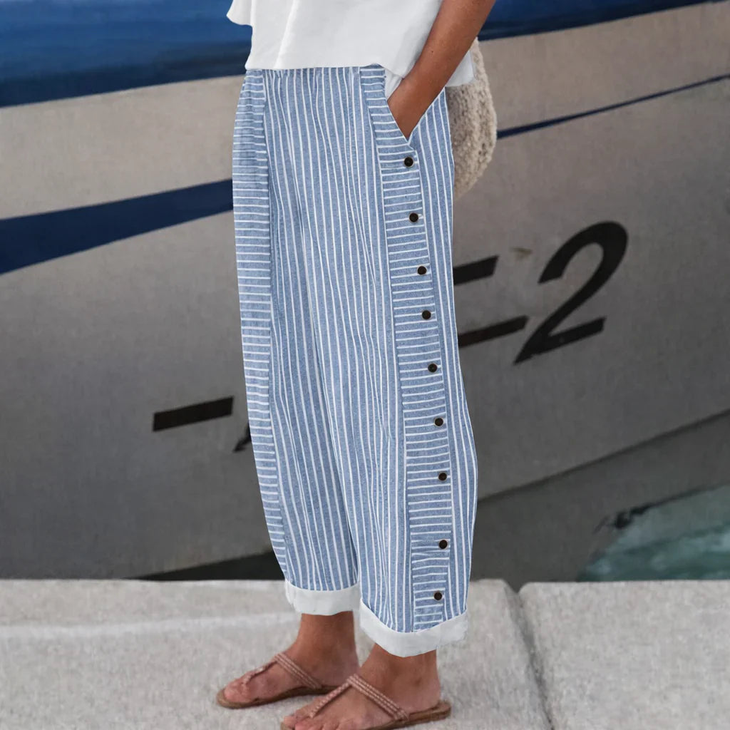 Molly | Coastal-Inspired Pocket Pants