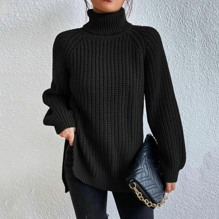 MEGAN | Chic Turtleneck Knit Sweater – Effortless Comfort, Timeless Style