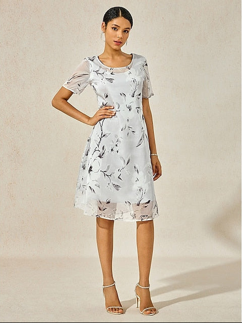 Chandra | Elegant Floral Dress