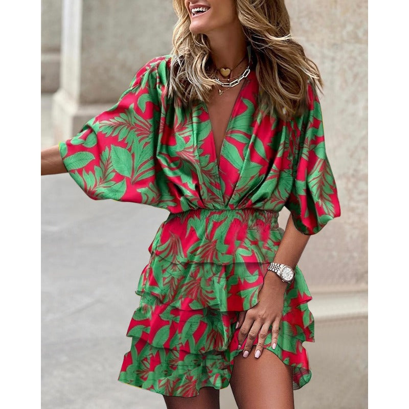 Margaret - Chic Printed Dress