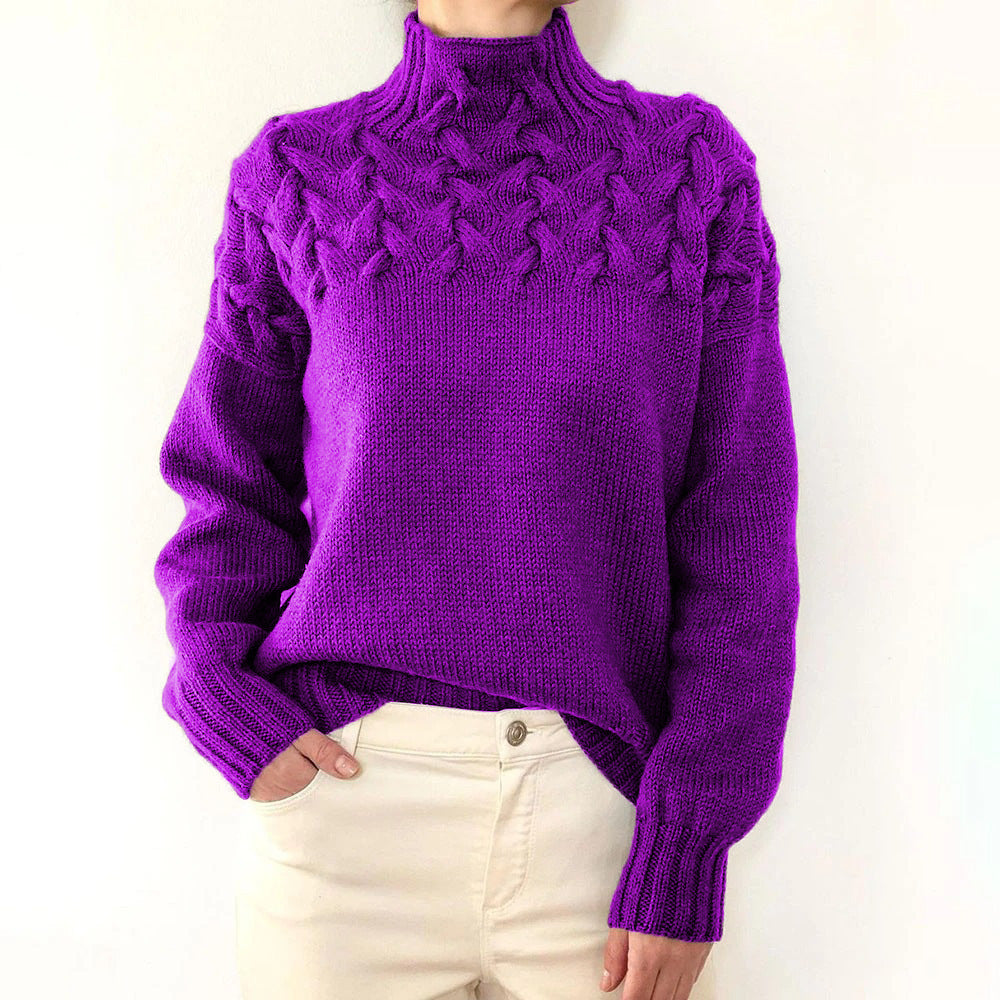 Elena | Soft Knit Turtleneck Sweater for Ultimate Comfort