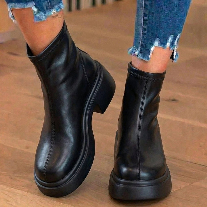 Stylish Orthopedic Boots with Distinctive Design