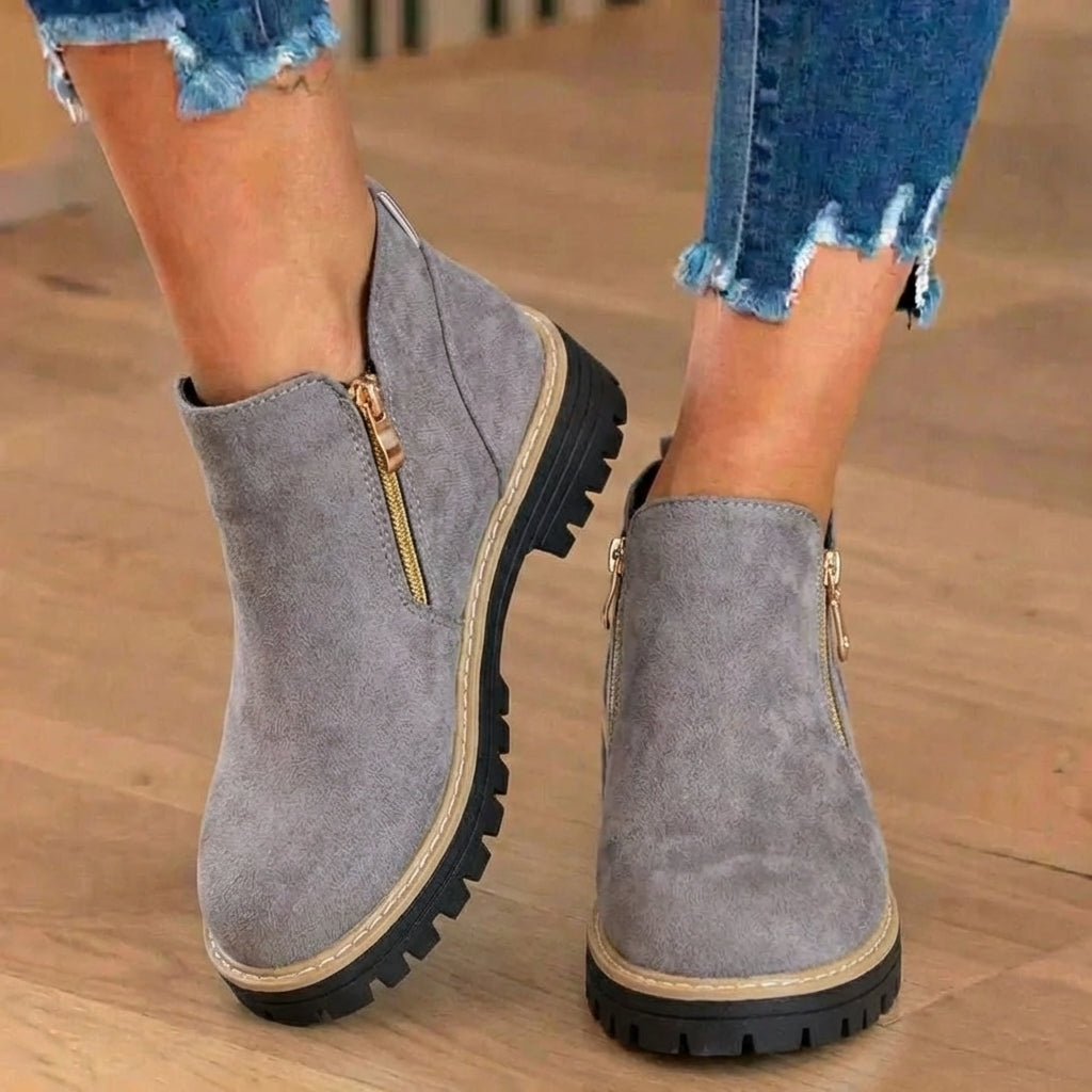 Retro-Style Orthopedic Boots