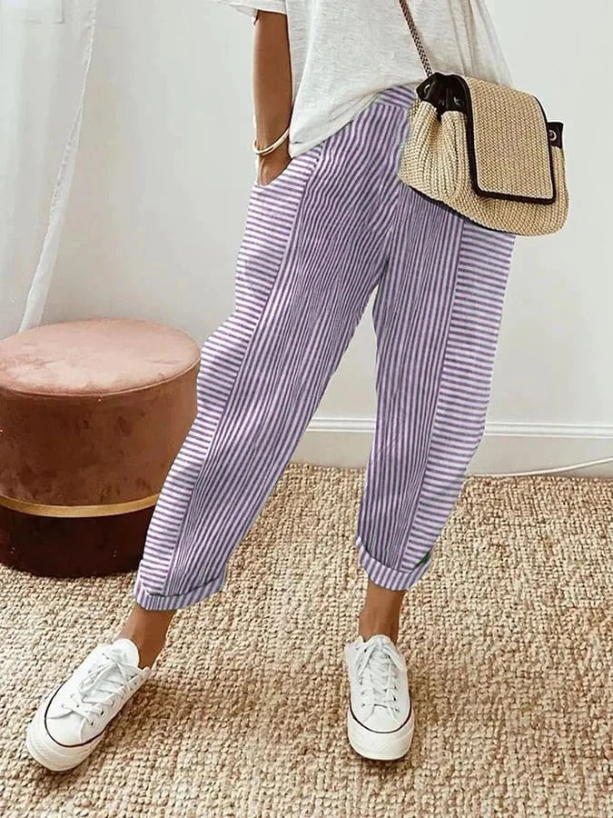 AMYNELLE – Flattering Lightweight Beach Pants