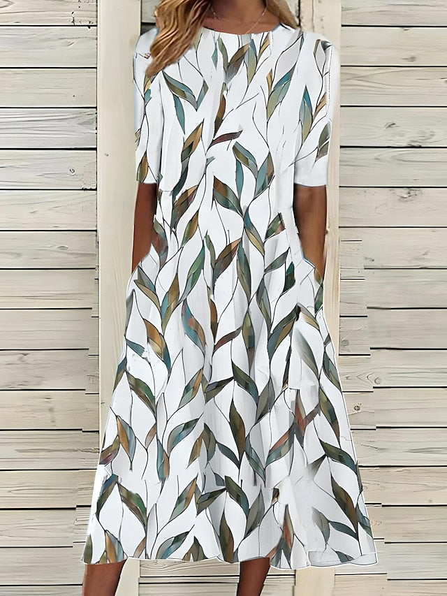 Annie | Floral Coastal Dress