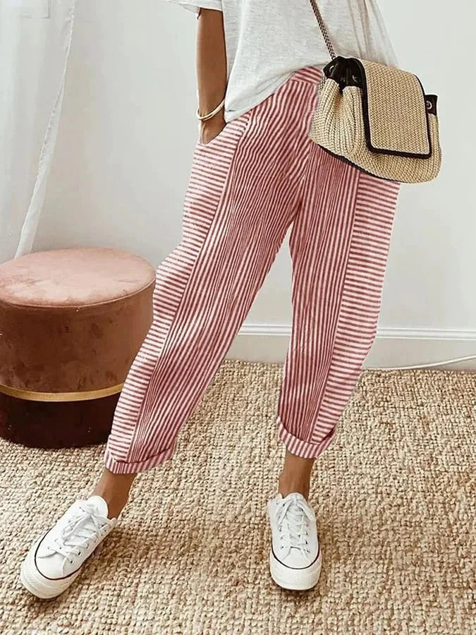 AMYNELLE – Flattering Lightweight Beach Pants