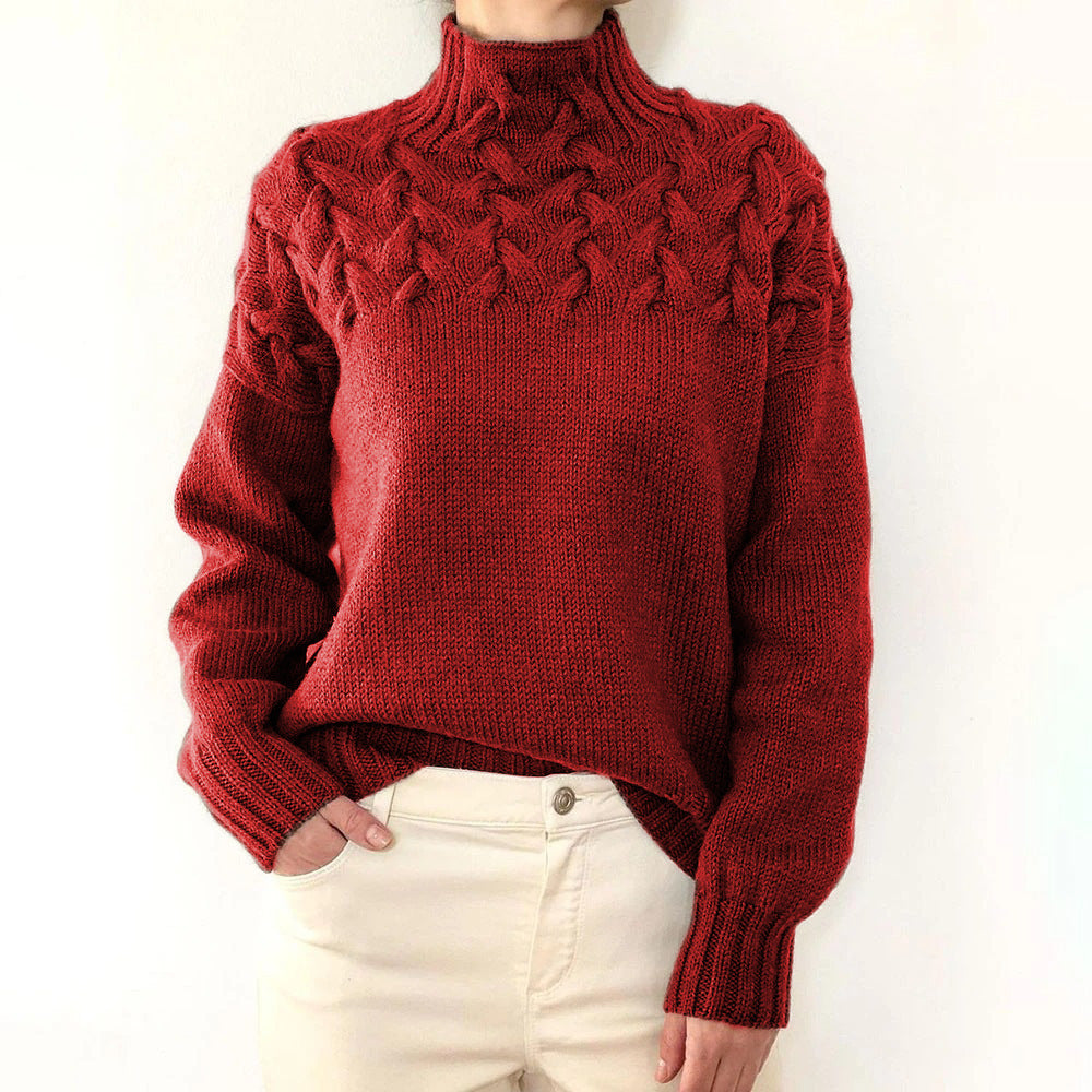 Elena | Soft Knit Turtleneck Sweater for Ultimate Comfort