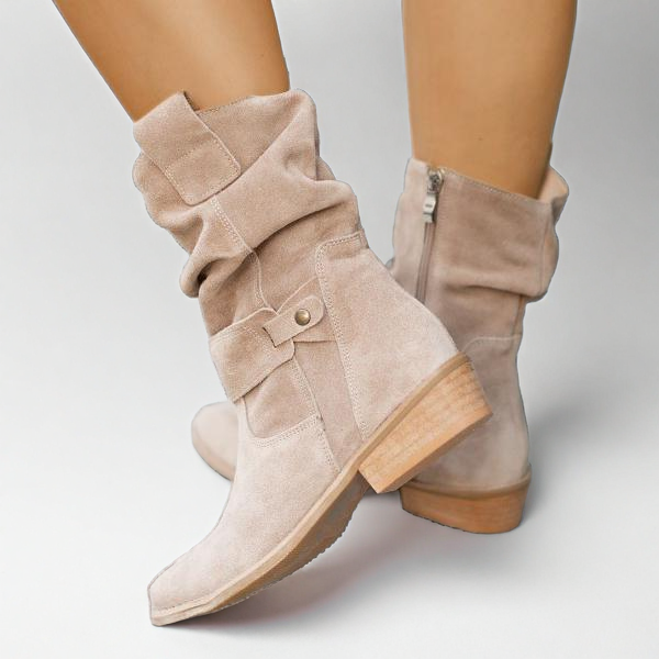 Maryam - Faux Leather Boots