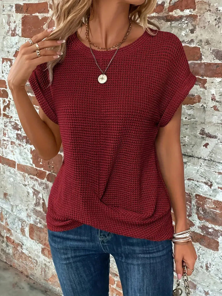 Sophie - The Adorable Sweetheart Round Neck Tee