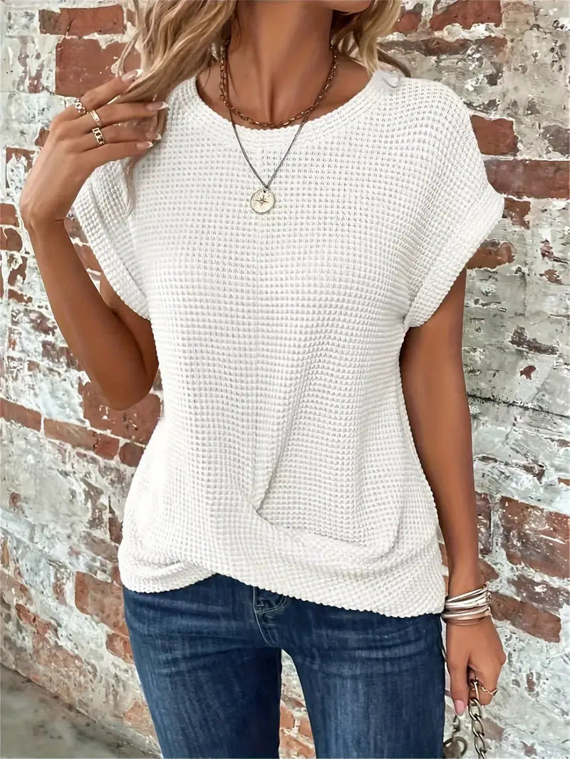Sophie - The Adorable Sweetheart Round Neck Tee