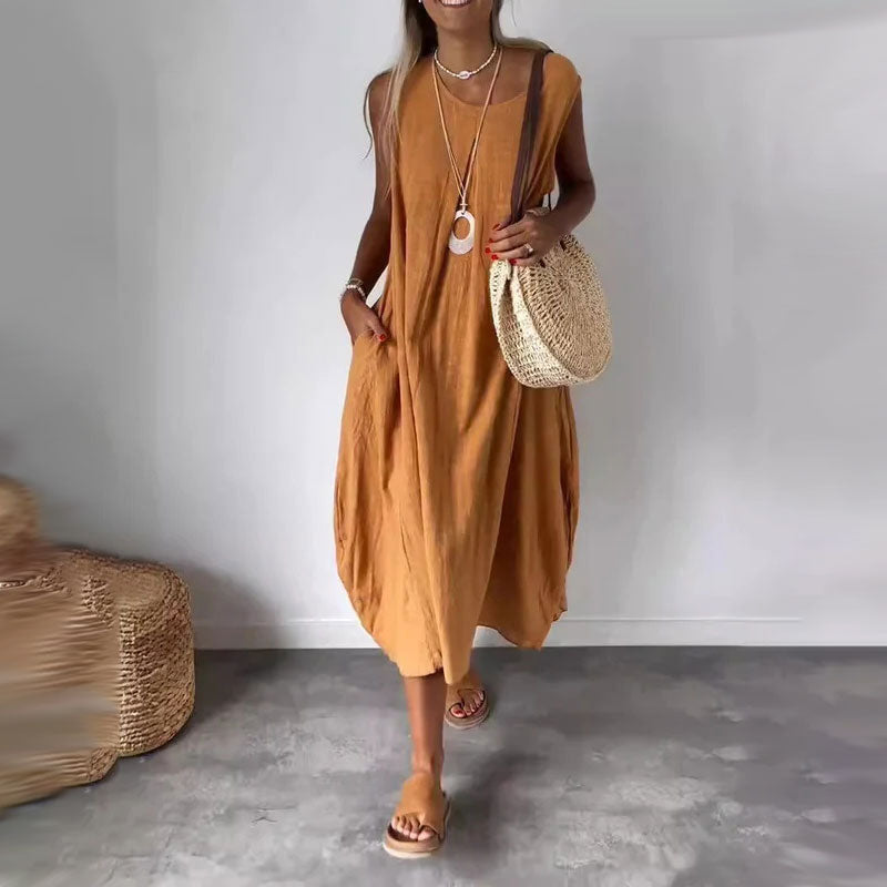 Amaris - Easygoing Sleeveless Dress