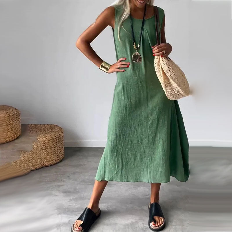 Amaris - Easygoing Sleeveless Dress