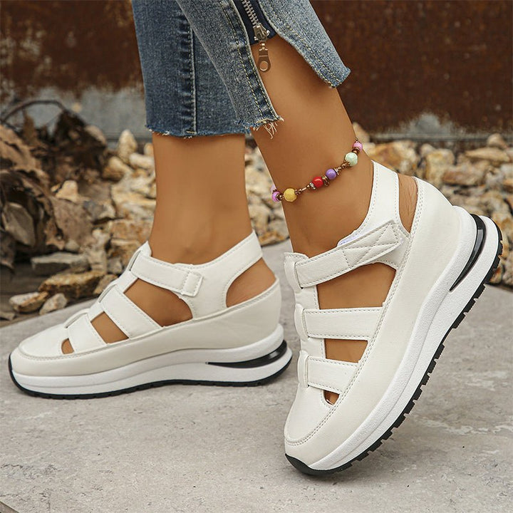 Isadora | Closed-Toe Sneaker Sandals for Women