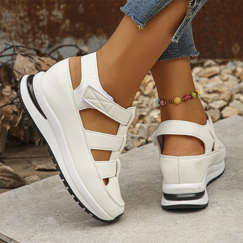 Isadora | Closed-Toe Sneaker Sandals for Women