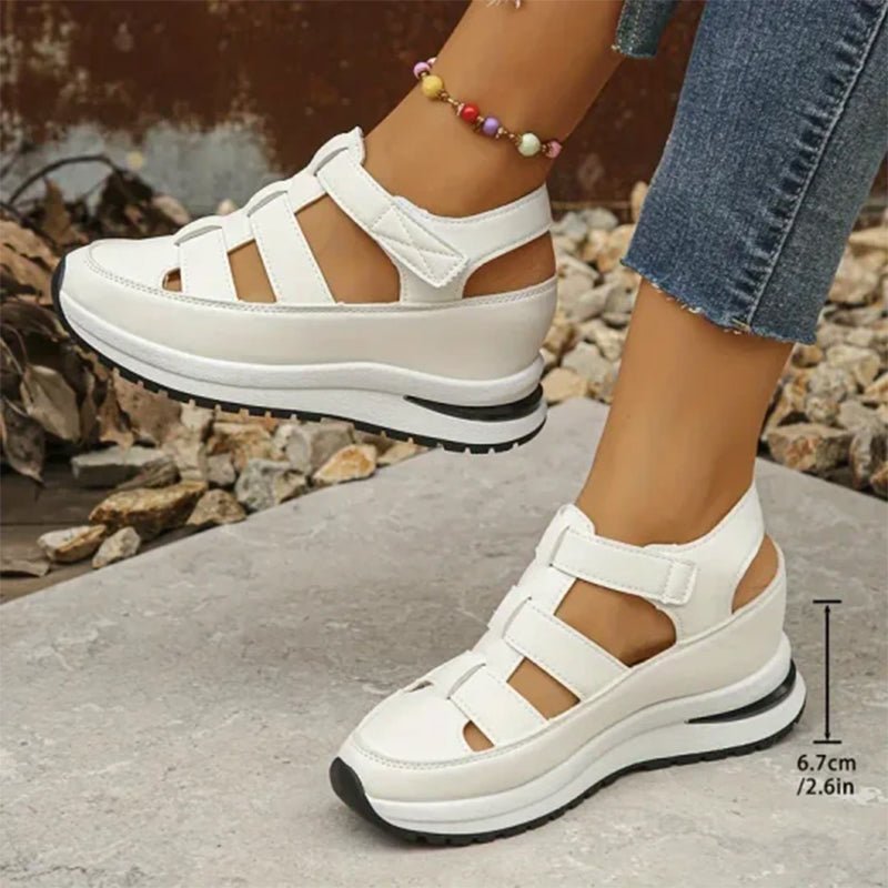 Isadora | Closed-Toe Sneaker Sandals for Women