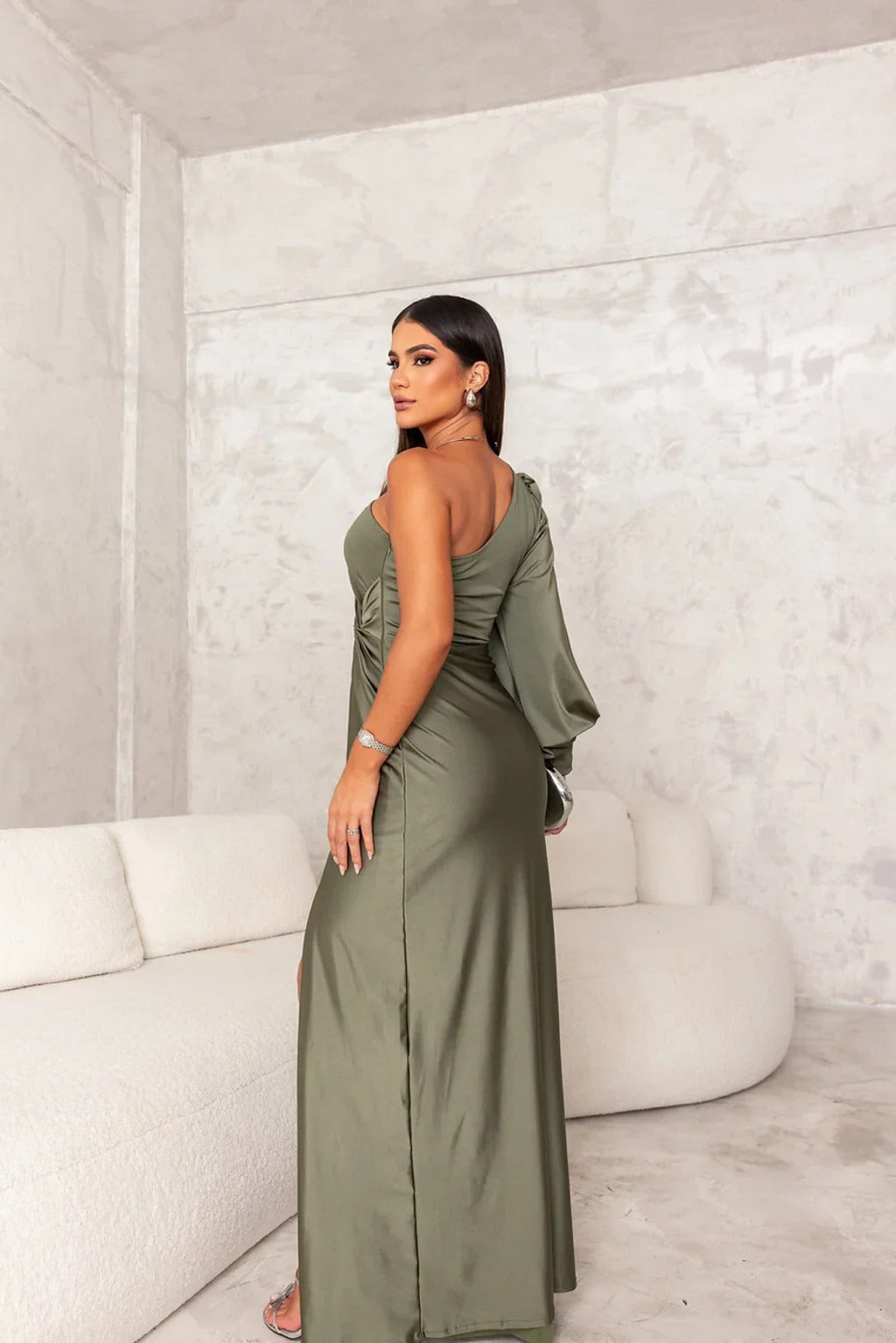 Alison - Chic Slit Maxi Gown