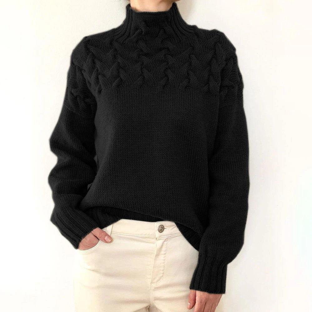 Elena | Soft Knit Turtleneck Sweater for Ultimate Comfort