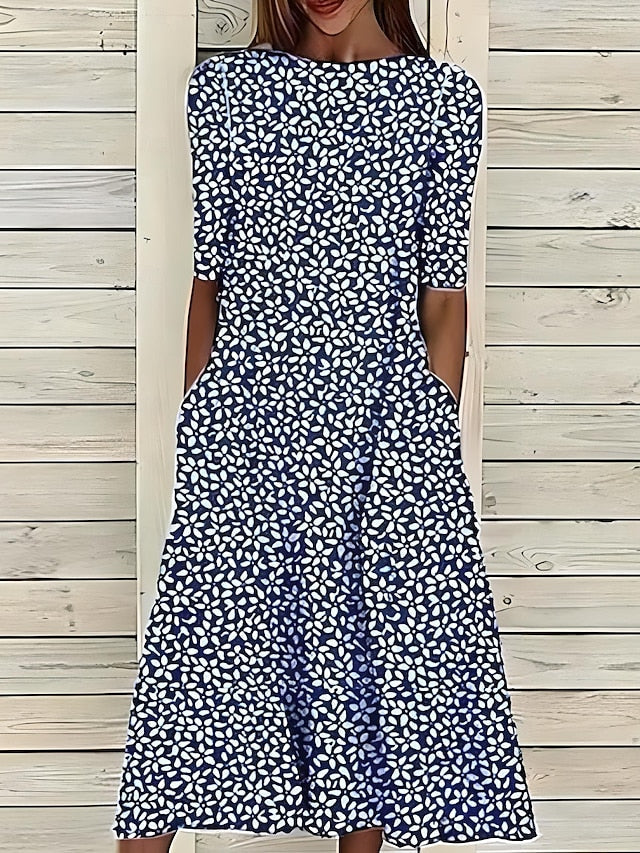 Annie | Ocean Blossom Dress